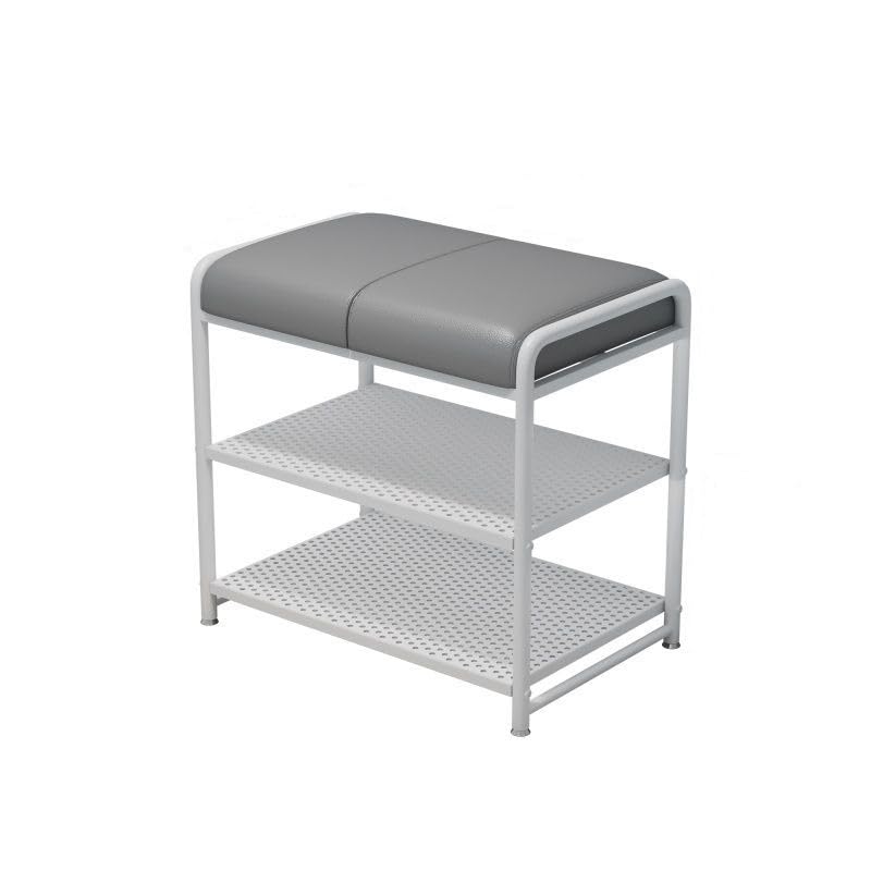 Banc de rangement entrée pour chaussures parfait pour le couloir