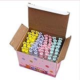 Stylebest 48 Stück Seifenblasenstab, Bunte, Unzerbrechliche Blasen, Klebriges...