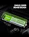 acer FA100 256GB M.2 SSD 2280 NVMe Gen3 x4 Internal Solid State Drive, Up to 8 Gb/s, Storage for PC and Laptops - BL.9BWWA.118