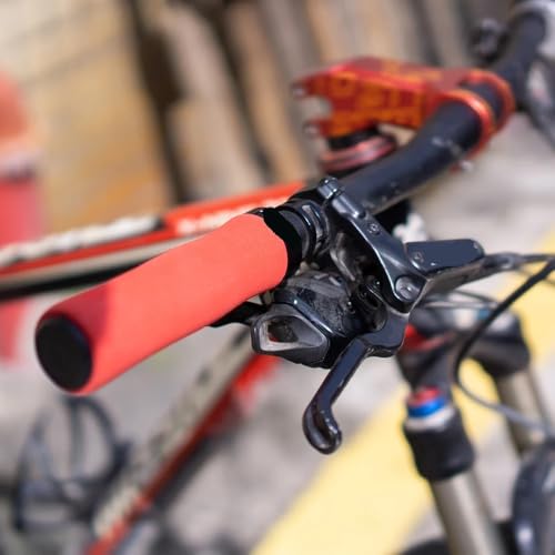 Poignées guidon mousse légères pour le confort des sorties vélo de route - 3
