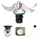 Produktbild Messer für Vorwerk Thermomix TM5,TM6,TM7, Ersatzteile für Thermomix Messer, Mixmesser Ersatz Zubehör passend für Thermomix TM7,TM6,TM5, schnelle Reinigung, Messer Ersatz Zubehör