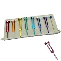 Amazon | チャクラ音叉セット - 7色のチャクラ&ピンクソウル