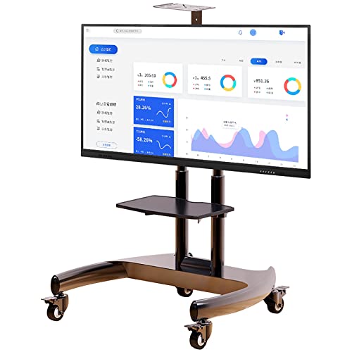 Soporte móvil para TV 32" a 70" con ruedas y carga 198 lbs miniatura 1