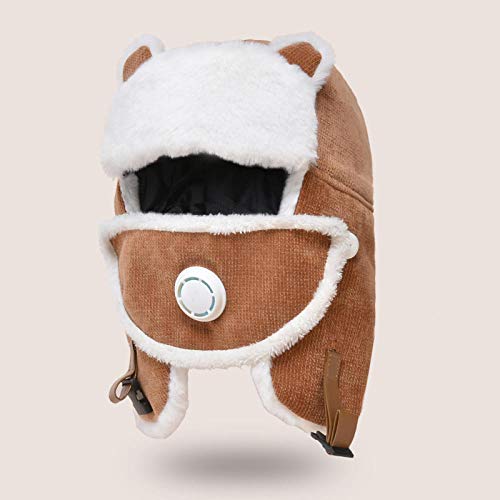 Chapka ski et plein air bonnet russe avec protection visage et oreilles