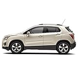 Dawn Enterprises FE2-TRAX15 Painted Body Side Molding Compatible with Chevrolet Trax - LUXO Blue Metallic WA933L (GTS)