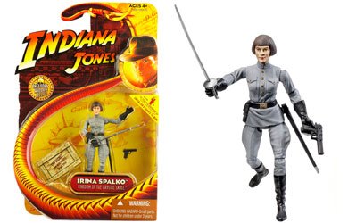 irina spalko indiana jones 3 inch figures