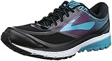 Brooks Women's Ghost 10 GTX Black/Peacock Blue/Hollyhock 8.5 B US