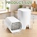 Potato Chipper Chip Cutter, Stainless Steel French Fry Cutter for Quick Meal Preparation, Efficient Vegetable Slicer with Compact Design for Home Kitchen Use, 14x10 cm