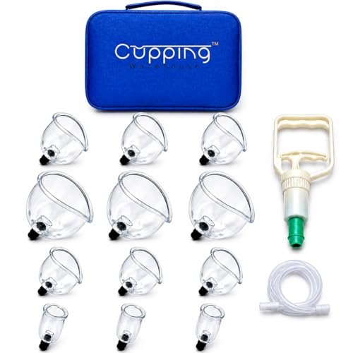 Cupping Warehouse Poly Curve Cups™ – 12-Piece U-Shaped Polycarbonate Cupping