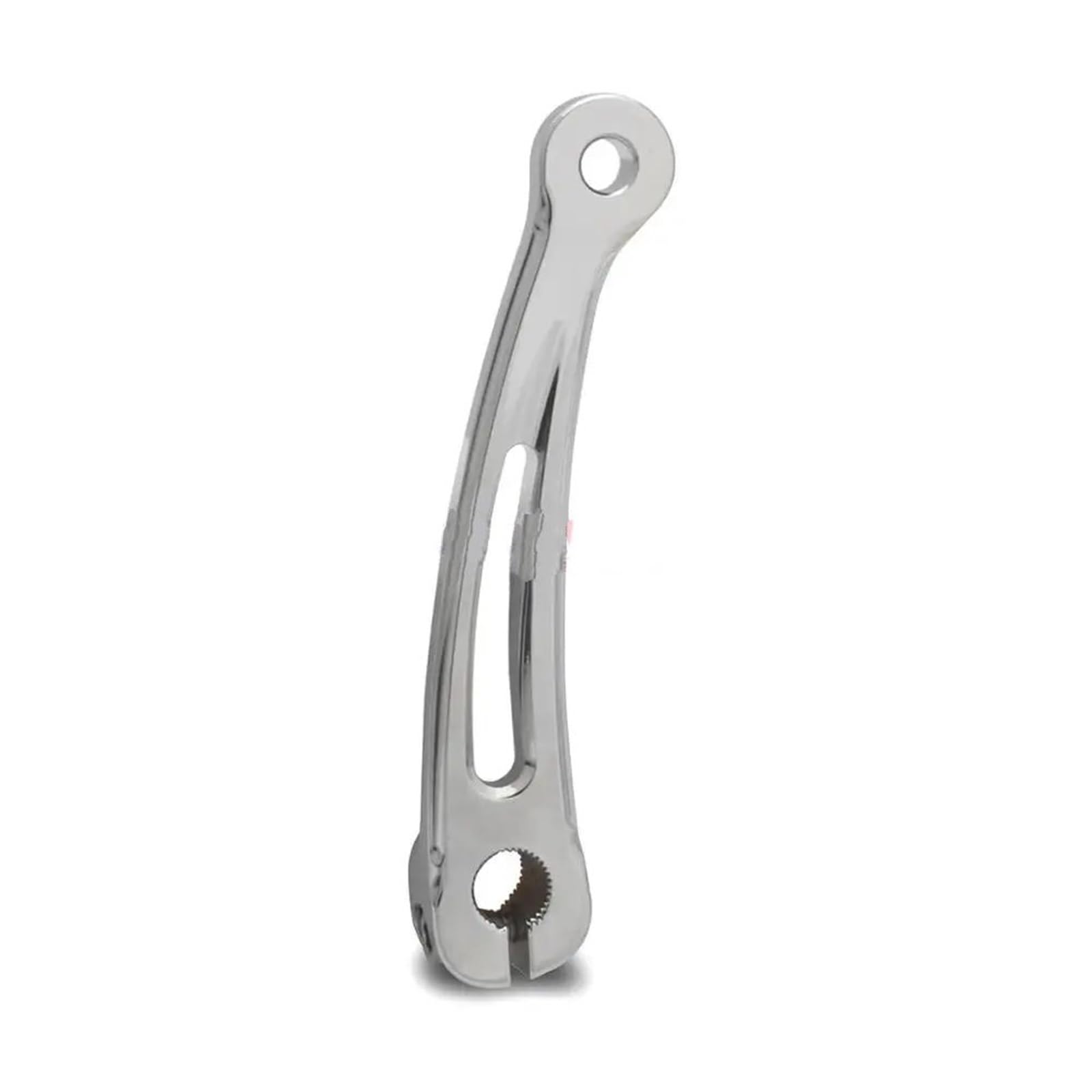 AQYHSOTW Chrome Brake Shifter Shaft Levers Fit for Harley Softail Fat Boy FLSTF Shifter Peg Heritage Slim Heel Toe Shifter Levers Black Starter Recoil