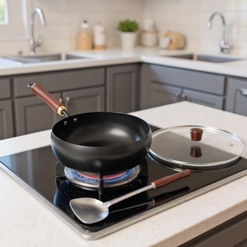 Poêle en fer induction pour poulet poisson steak et œuf - 3