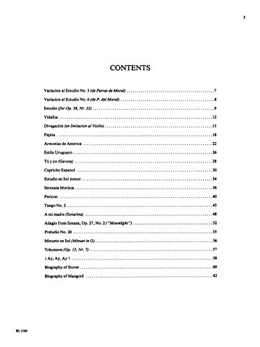 Guitar Works Of Agustín Barrios Mangoré, Vol 4 #TOP2