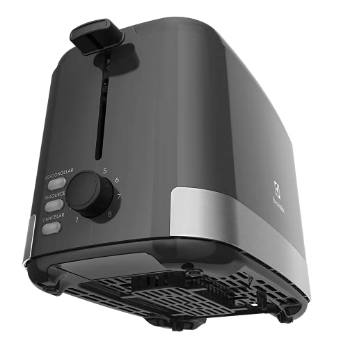 Torradeira tostador Electrolux 8 niveis de tostagem função descongelar reaquecer bandeja coletora mi