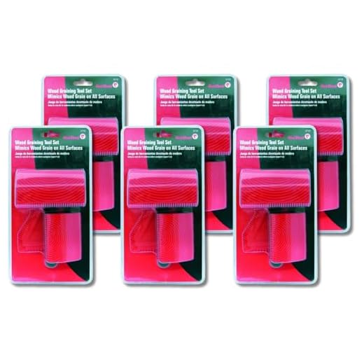 Red Devil Wood Graining Tool Set