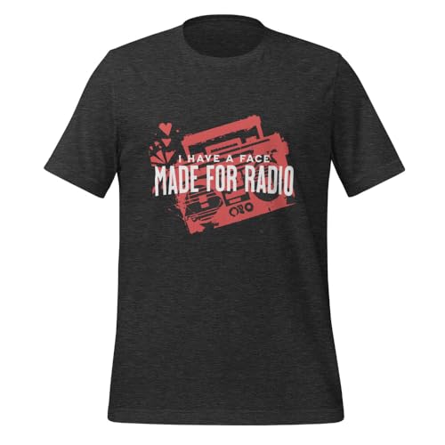 T-shirt humour boombox au design graphique authentique inspiré des années 80