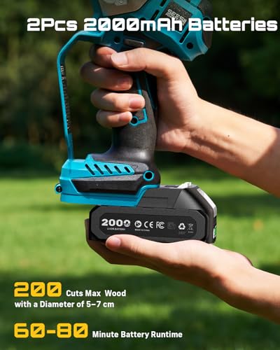 SEESII Brushless 6 Inch Chainsaw