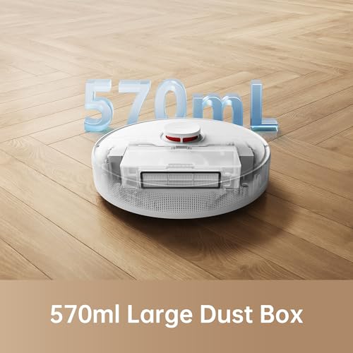 Image of DREAME F9 Pro Robot Vacuum Cleaner and Mop 2-in-1, Mapping for Multiple Floors, Lidar Navigation, 150-Min Runtime, Vacuum Cleaner and Mop Robot, WiFi /App /Alexa, 2500 Pa