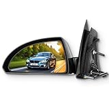 SCITOO Driver Side View Mirror Fit For Chevy For Impala 2006-2013, For Impala Limited 2014-2016 Non-Folding Non-heated Power adjustment Left Outside Exterior Mirror GM1320306 08034-932, 15789251