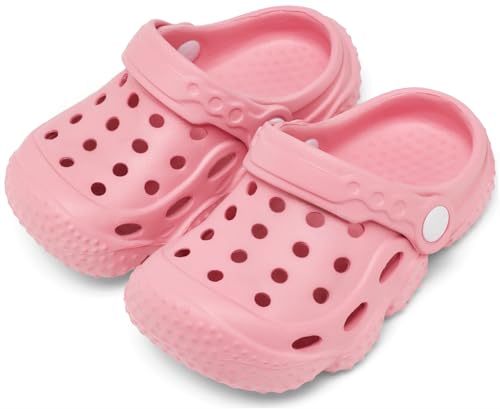 inminpin kids girls boys clogs garden shoes toddler slides sandals children water shower beach pool slippers indoor outdoor