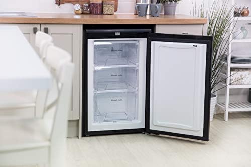 Russell Hobbs RHUCFZ3B Freestanding Undercounter Freezer, 70 liters, Black, Noise level: decibels 39