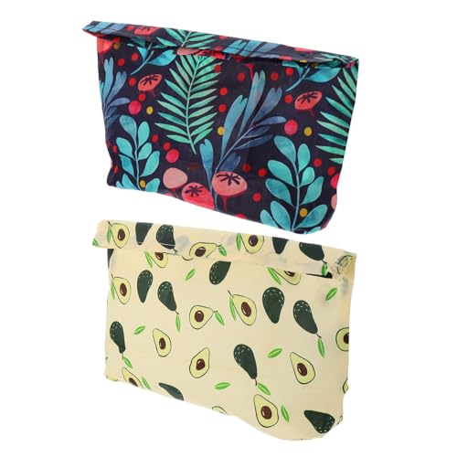 Lurrose Bolsa de Algodón con Cera de Abeja para Conservación de Alimentos Reutilizable y Sellado Hermético para Frutas Pan y Verduras Apta para Cocina y Refrigerador