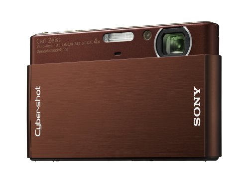 Sony Cybershot Dsc-T77 10Mp Digital Camera With 4X Optical Zoom With Super Steady Shot Image Stabilization (Brown) #TOP19