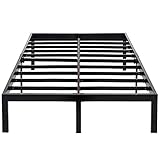 Metal King Bed Frame 14 Inch High 3000 lbs Heavy Duty Metal Bed Platform No Box Spring Needed Easy t