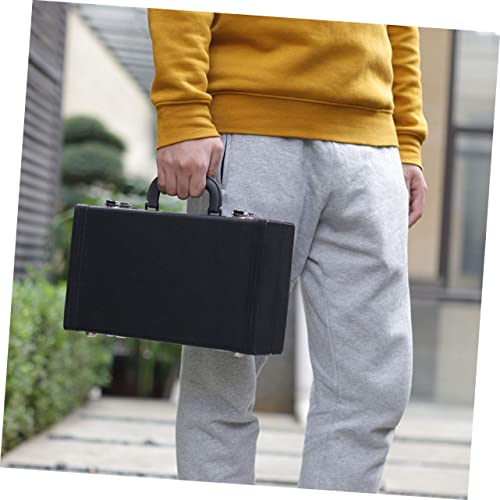 ERINGOGO Portable Clarinet Storage Box Hard Protective Case for Clarinet Carrying Handle Black Musical Instrument Storage Bag - Thumbnail 2