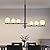 6-Light Black Pendant Light Modern Sputnik Chandeleir for Dining Room Mid Century Globe Chandelier with Milk Glass Shade Sputnik Ceiling Light Fixture for Entryway Kitchen Island Foyer Bedroom
