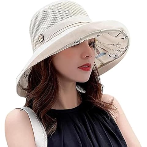 KorhLeoh Summer Mesh Sun Hats Cover