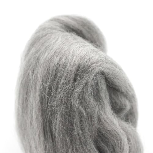 Image of Clover Natural Wool Roving, Ash
