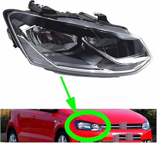 Phare pour VW Polo 2011-2017 optique gauche avec feux de jour