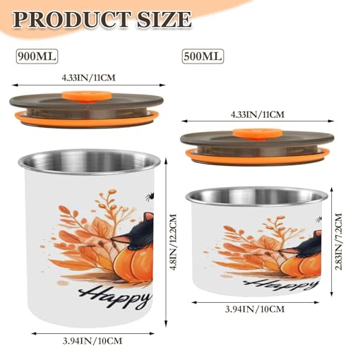 Contenedor de acero inoxidable hermético para café 17oz miniatura 2