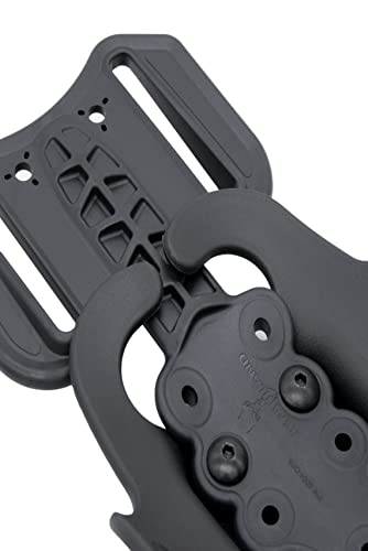 Safariland Drop Flex Adapter With Single Strap Leg Shroud For Gun Holsters, Assembly Polymer #TOP7