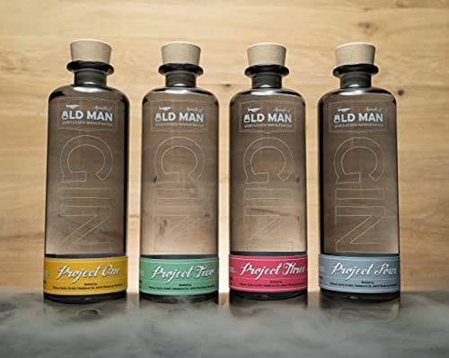 Old Man Gin Project Two | 1x0.5L | Deutscher Gin | Mit den Botanicals Apfel & Gurke | Fruchtig-süß – Bild 5