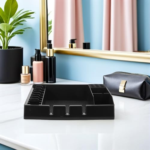 Organizador de herramientas de peluquería multicompartimento para barbería 7