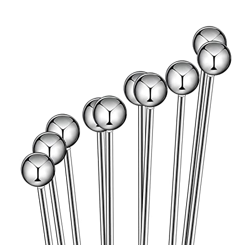 2 Pieces Stainless Steel Mini Ball Whisk 10-Inch And 12-Inch, Egg Beater Manual Mixer Whisk For Sauces Cream Cooking Blender #TOP3