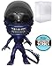 POP Funko Alien 40th - Xenomorph Blue Metallic Specialty Series Vinyl Figure with Compatible Box Protector Case, Multicolor, 3.75 Inches