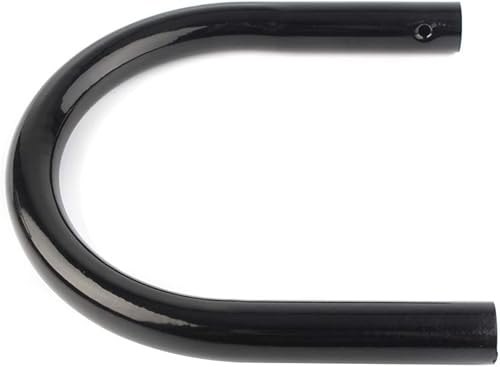 LIRU Marco de asiento trasero de acero para motocicleta, tubo Cafe Racer universal para HONDA para Yamaha para Suzuki, 6.890 in x 8.661 in (negro)