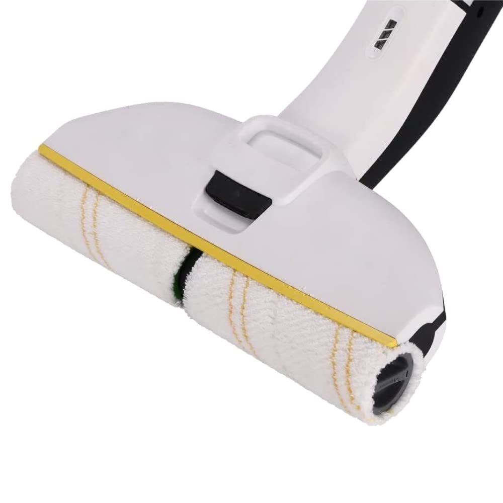 Trade-Shop 4 en 1 Juego de rodillos de limpieza compatibles con Kärcher FC3 FC5 FC7 EWM 2 sustituye a 2.055-006.0 2.055-007.0 / accesorios de limpieza de suelos duros