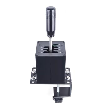 CNRAQR Universal Mount Bracket for USB Racing Game Simulator Shifter