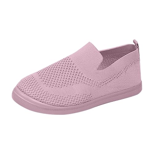 Chaussures décontractées respirantes en maille plate motif serpent femme