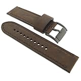  Fossil Uhrband Wechselarmband LB-JR1487 Original Ersatzband JR 1487 Uhrenarmband Leder 24 mm Braun