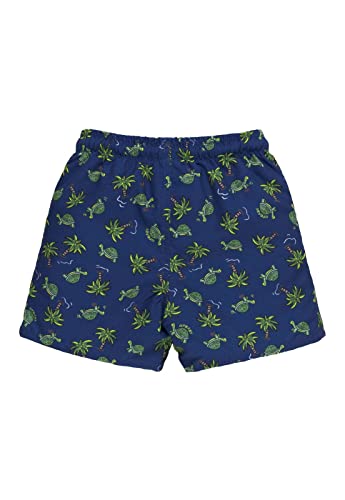 Bermuda Praia Infantil em Microfibra Up Baby Menino, Azul Marinho, 03