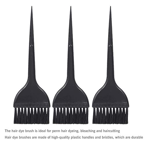 mewmewcat Escovas de tintura de cabelo,12 pcs Escovas de tintura de cabelo Pentes de coloração Ferra