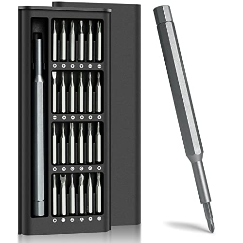 24 In 1 Premium Precision Screwdriver Set, Small Screwdriver Set With Phillips Head & Flathead, Magnetic Mini Screwdrivers Kit For Fixing Electronics, Pc And Eyeglass Repairing #TOP29