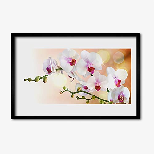 Image murale salon et chambre cadre floral Tulup 60x40 cm esprit nature