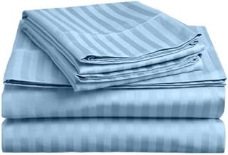 Egyptian Cotton Sheet Set Light Blue