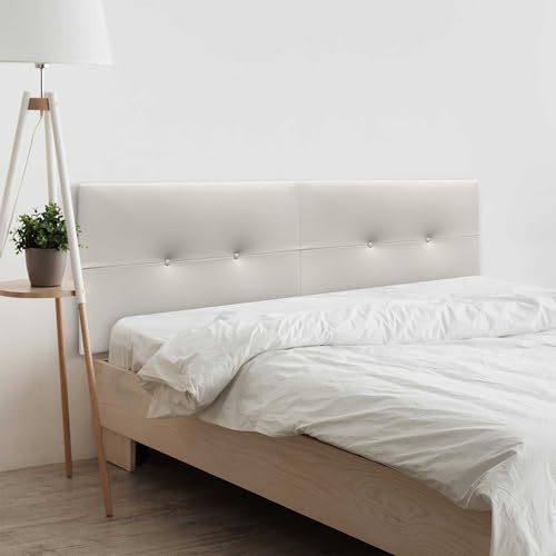 DHOME Cabecero de Polipiel o Tela Acualine