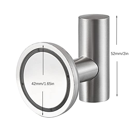 Iparts Stronger Magnetic Heavy Duty Coat Hooks, Incredible Strength With Rare Earth Neodymium Suitable For Kitchen, Garage, Cloakroom Or Porch Set Of 2 #TOP3